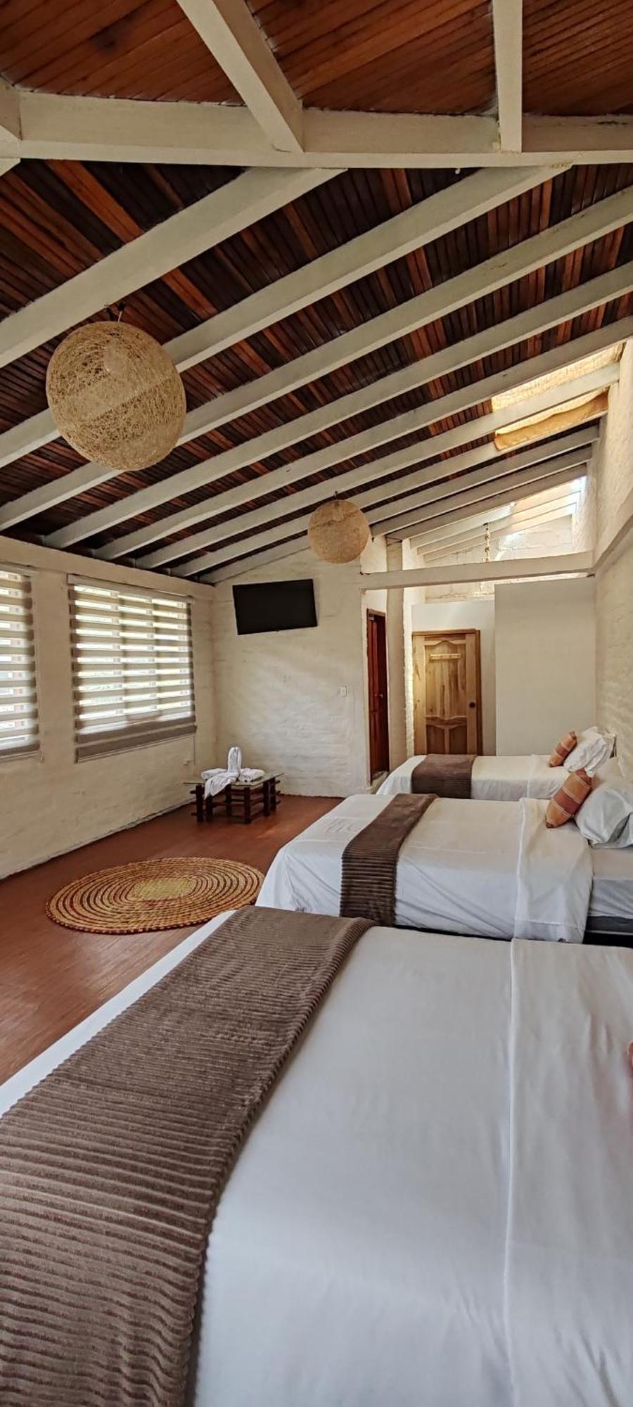 Rustic Quinta La Aurora Bed and Breakfast Baños Rum bild