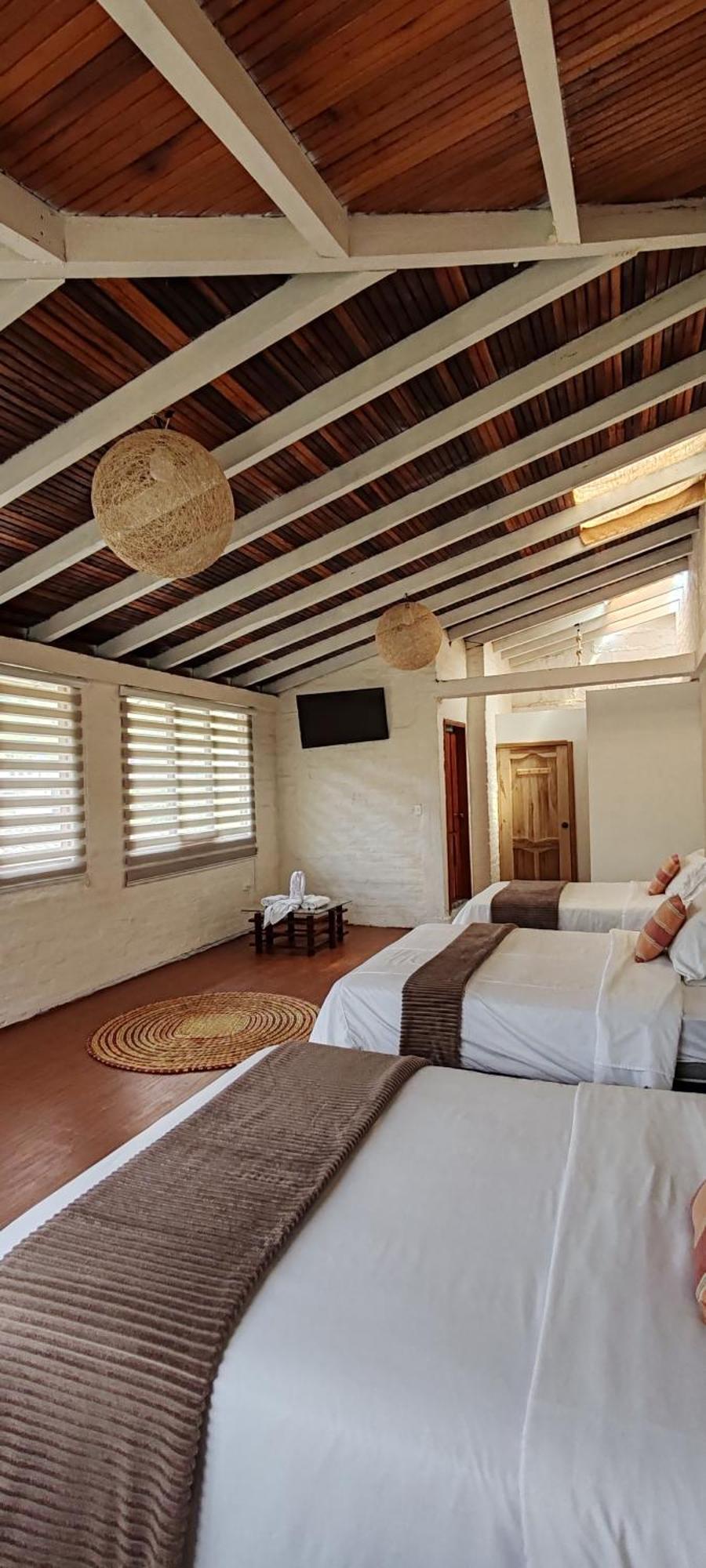 Rustic Quinta La Aurora Bed and Breakfast Baños Rum bild